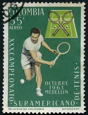 Colombia - 1963 - Campeonato Suramericano Tenis Medellin - 55C