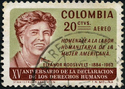 Colombia - 1963 - XV Aniversario Derechos Humanos Eleanor Roosevelt - 20C