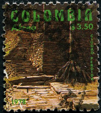 Colombia - 1968 - Iglesia Veracruz Panteon Nacional - 1Peso