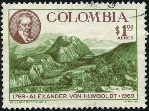 Colombia - 1969 - Bicentenario Humboldt - 1P