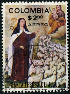 Colombia - 1970 - Santa Teresa de Jesus - 2P