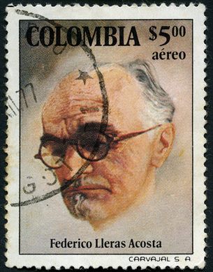 Colombia - 1977 - Centenario Federico Lleras Acosta - 5P