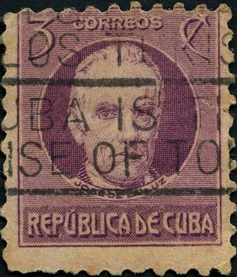 Cuba - 1917 - Patriotas Jose de la Luz Caballero - 3C