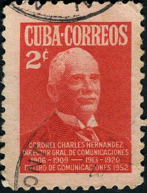 Cuba - 1952 - Coronel Charles Hernandez - 2C