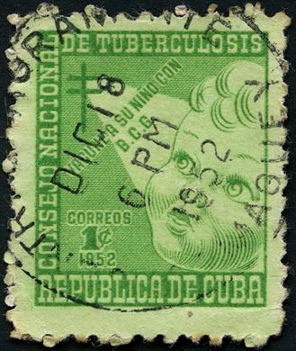 Cuba - 1954 - Tuberculose - 1C