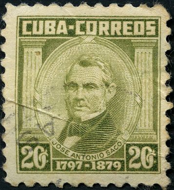 Cuba - 1956 - Patriotas Jose Antonio Saco - 20C