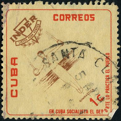 Cuba - 1962 - INDER Ginastica - 1C