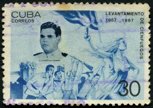 Cuba - 1967 - Levantamento de Cienfuegos Dionisio San Roman - 30C