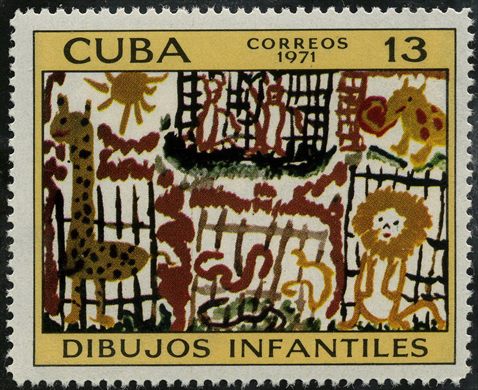Cuba - 1971 - Desenhos Infantis - 13C