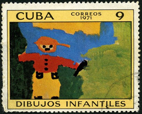 Cuba - 1971 - Desenhos Infantis - 9C