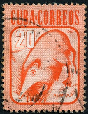 Cuba - 1981 - Fauna Almiqui - 20C