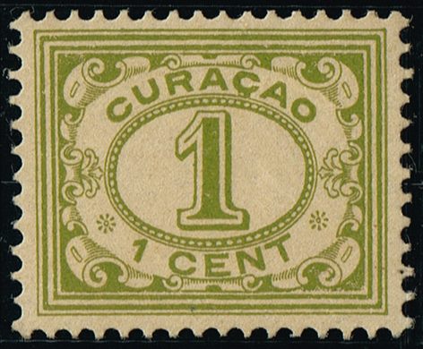 Curacao (Colonia Holandesa) - 1915 - Numerais - 1C