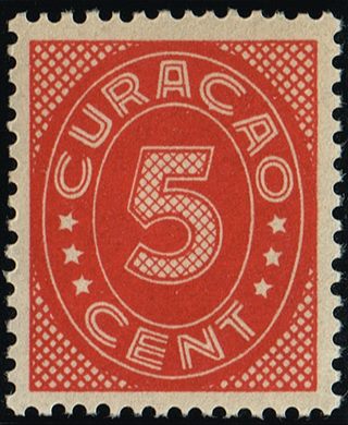 Curacao (Colonia Holandesa) - 1936 - Numerais - 5C