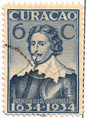 Curacao - 1934 - Tricentenario da Colonia - 6C
