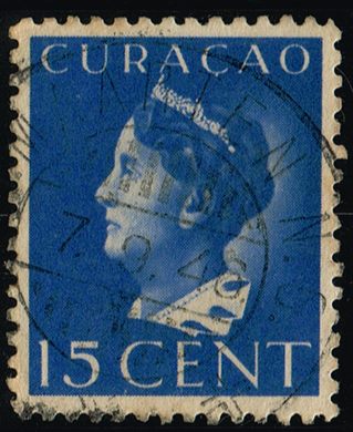Curacao - 1936 - Rainha Guilhermina - 15C