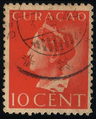 Curacao - 1936 - Rainha Guilhermina - 10C