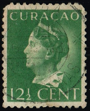 Curacao - 1936 - Rainha Guilhermina - 12.5C