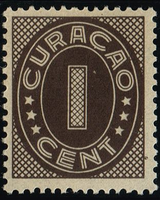 Curacao - 1936 - Numeral - 1C