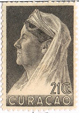 Curacao - 1936 - Rainha Guilhermina - 21C