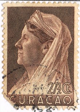 Curacao - 1936 - Rainha Guilhermina - 27.5C