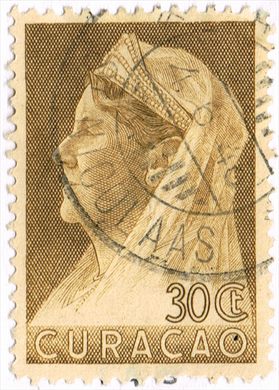 Curacao - 1936 - Rainha Guilhermina - 30C