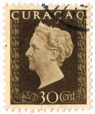 Curacao - 1948 - Rainha Guilhermina - 30C