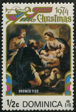 Dominica - 1974 - Natal Lorenzo Costa - 1C