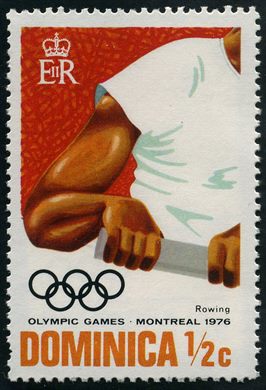 Dominica - 1976 - Jogos Olimpicos Montreal Remo - 0.5C
