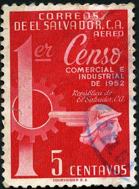 El Salvador - 1954 - Puente del Litoral - 20C