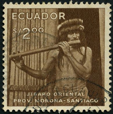 Equador - 1955 - Jibaro Oriental Morona Santiago - 2S