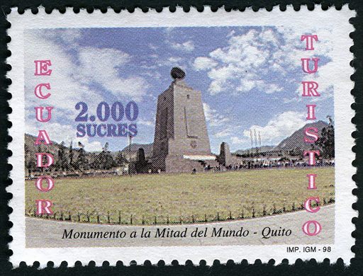Equador - 1998 - Turistico Monumento Mitad del Mundo - 2000S