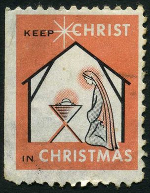 Estados Unidos da America (Cinderelas) - Sem Data - Keep Christ in Christmas - Sem Valor