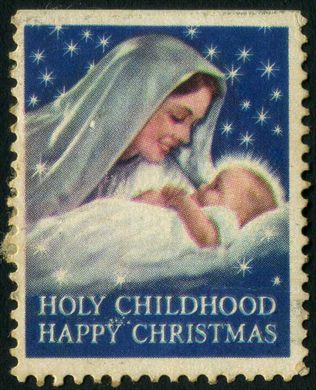 Estados Unidos da America (Cinderelas) - Sem Data - Holy Childhood Happy Christmas - Sem Valor