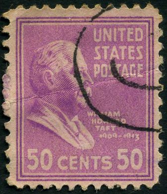 Estados Unidos da America - 1938 - Presidential Issue Taft - 50C