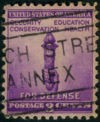 Estados Unidos da America - 1940 - National Defense Tocha - 3C