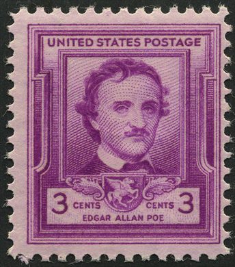 Estados Unidos da America - 1949 - Edgar Allan Poe - 3C