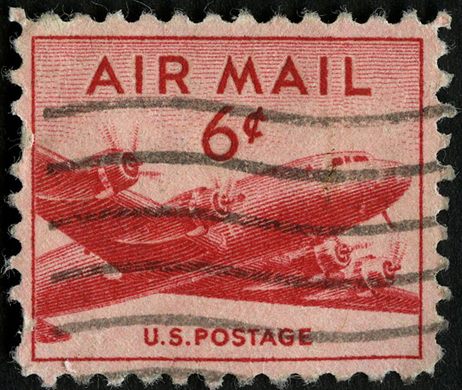 Estados Unidos da America - 1949 - Correio Aereo DC4 Skymaster - 6C