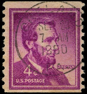 Estados Unidos da America - 1954 - Liberty Issue Lincoln Coil - 4C