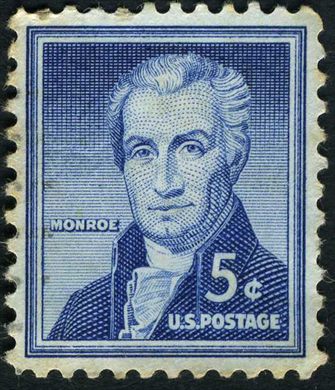 Estados Unidos da America - 1954 - Liberty Issue Monroe - 5C