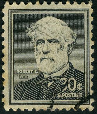 Estados Unidos da America - 1955 - Liberty Issue Robert E Lee - 30C