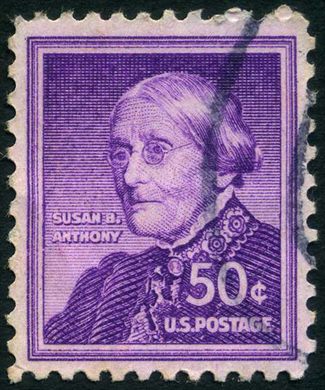 Estados Unidos da America - 1955 - Liberty Issue Susan B Anthony - 50C