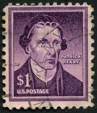 Estados Unidos da America - 1955 - Liberty Issue Patrick Henry - 1Dol