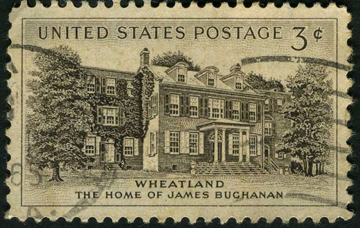 Estados Unidos da America - 1956 - Wheatland Casa de Buchanan - 3C