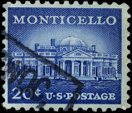 Estados Unidos da America - 1956 - Liberty Issue Monticello - 20C