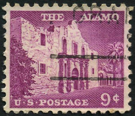 Estados Unidos da America - 1956 - Liberty Issue The Alamo - 9C