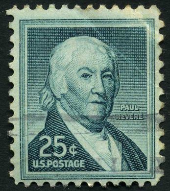 Estados Unidos da America - 1958 - Liberty Issue Paul Revere - 25C