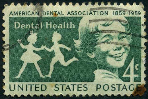 Estados Unidos da America - 1959 - Centenario Associacao Dental Americana - 4C