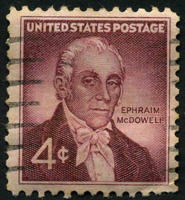 Estados Unidos da America - 1959 - Ephraim McDowell - 4C