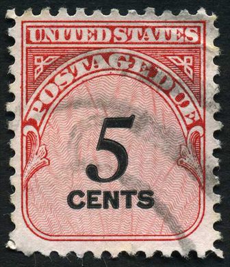 Estados Unidos da America - 1959 - Postage Due - 5C