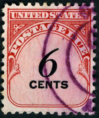Estados Unidos da America - 1959 - Postage Due - 6C